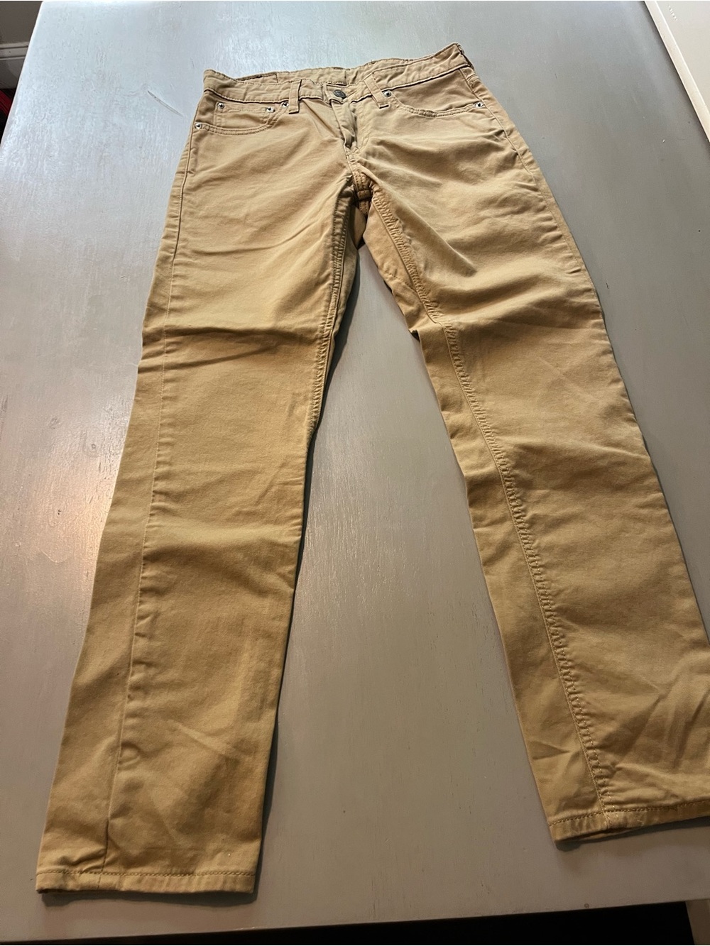 Levi's 511 Slim Fit Chino Mens Pants - Tan - 29 x 30